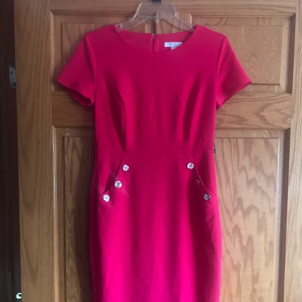 Hot pink formal dress - Picture 1 of 2